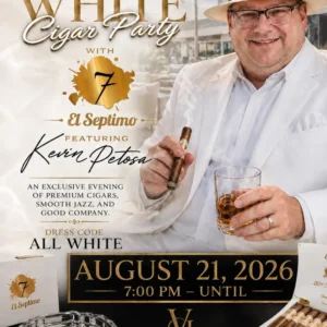 All White Cigar Party